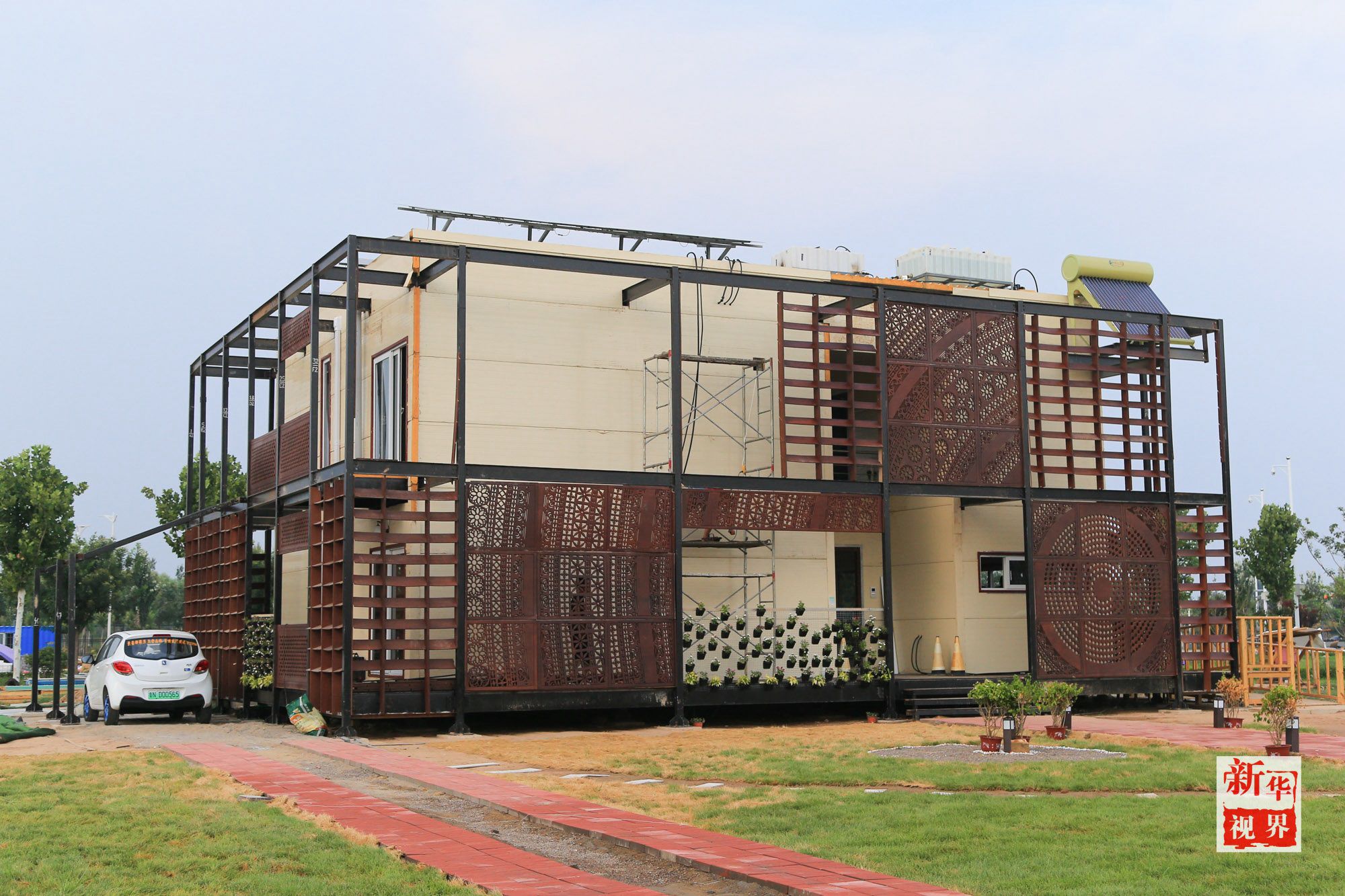 储能混凝土可能构成太阳能住宅的地基